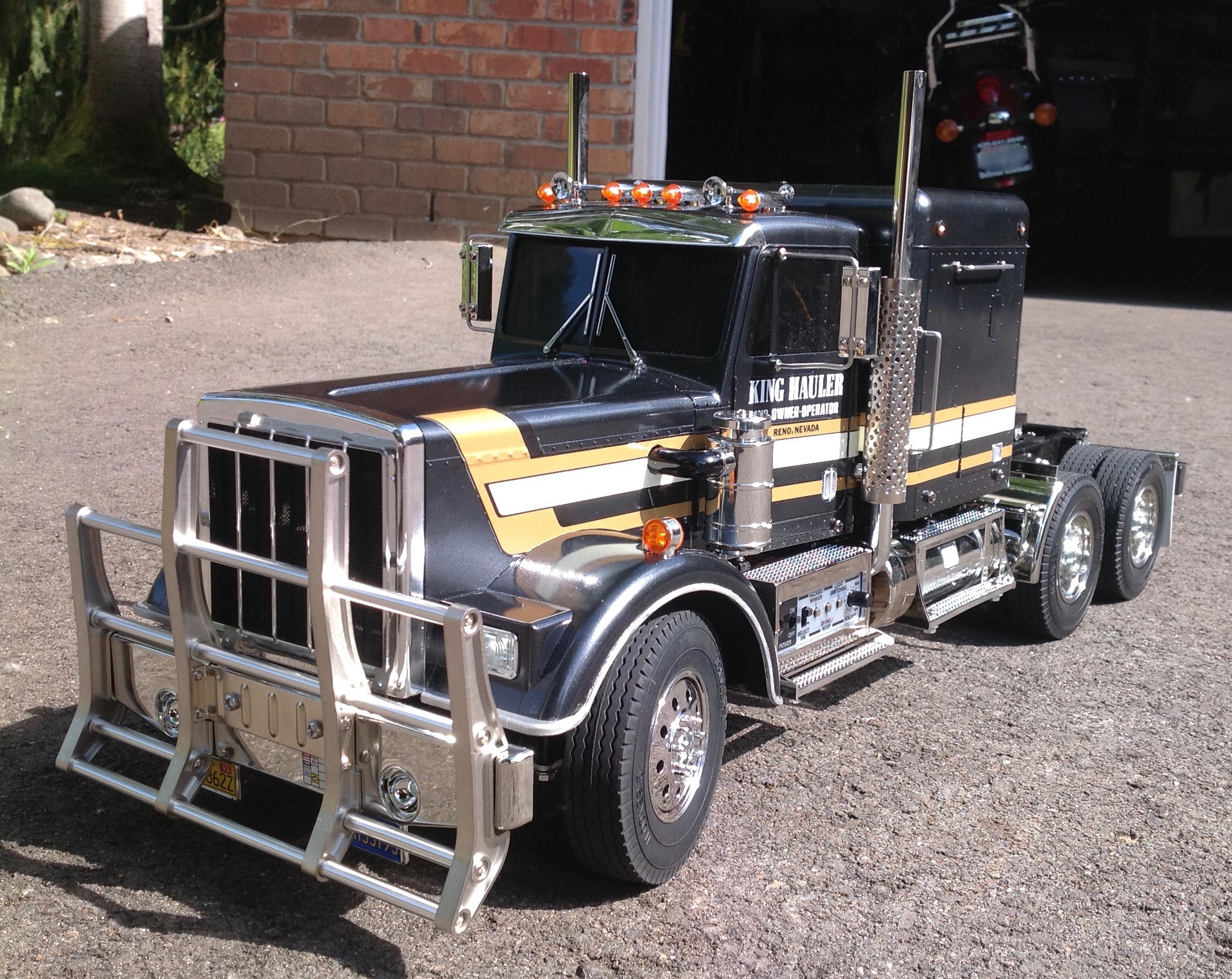 タミヤ　KING HAULER ブラック　プロポ付 Tamiya Rc King Hauler Black Edition / Tamiya USA